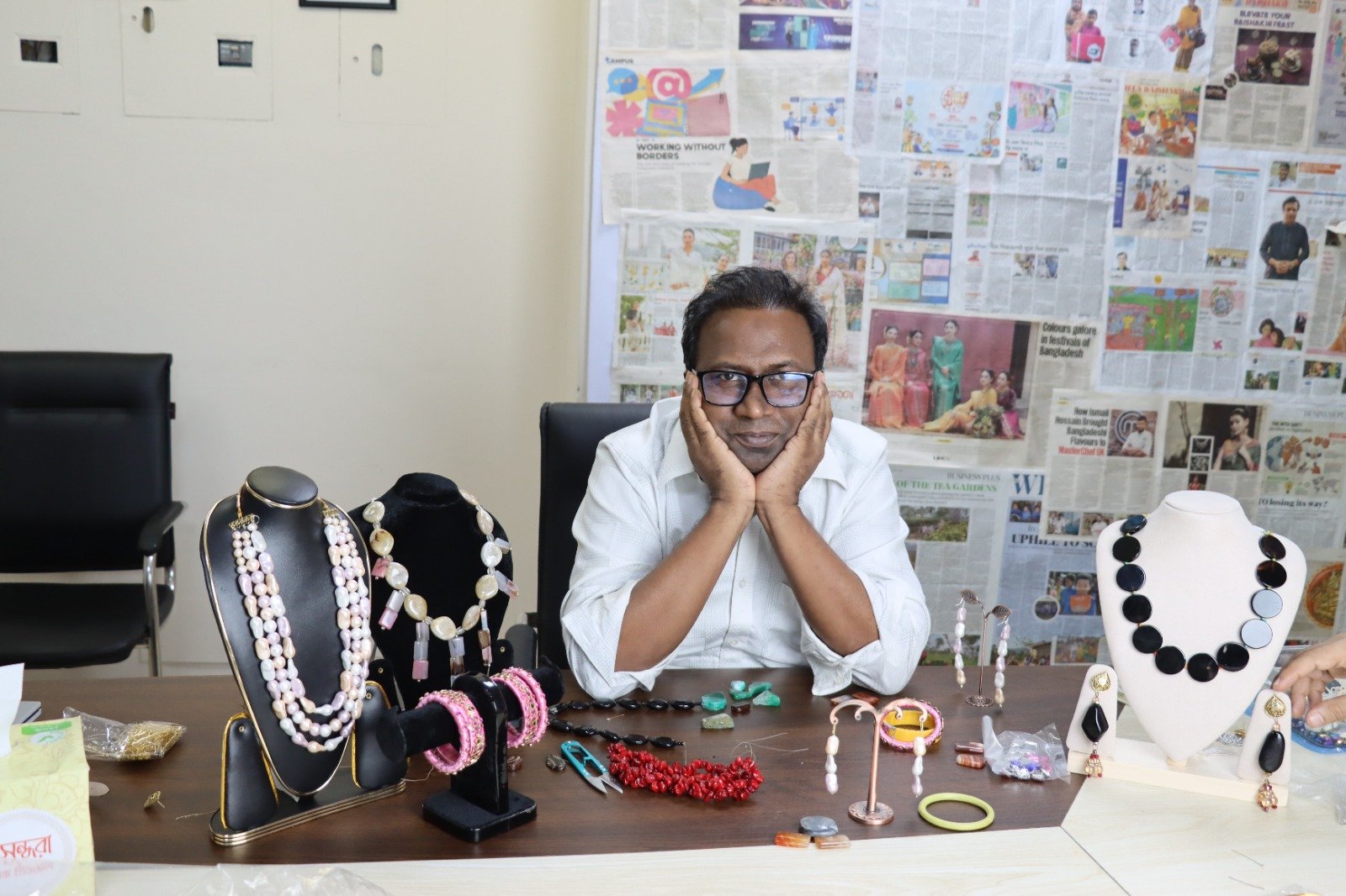 Dr. Tanjir Rashid Soron, founder of Moner Kaj