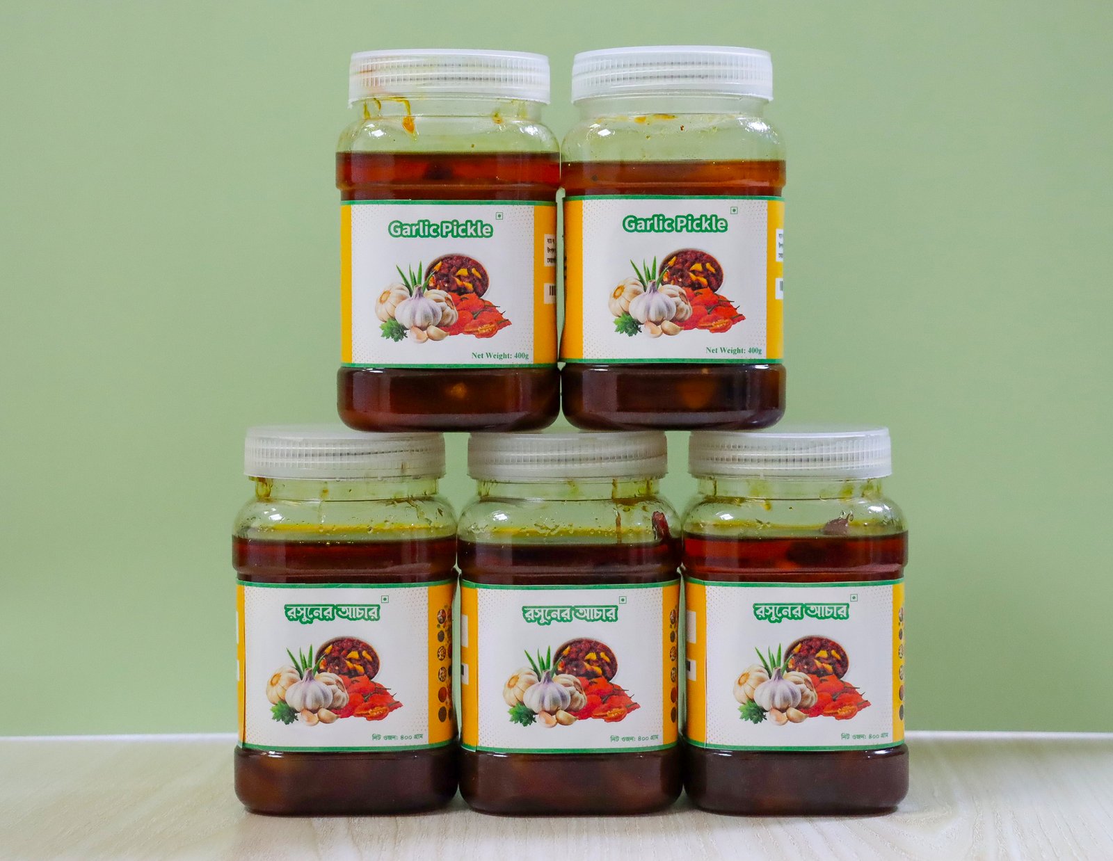 রসুনের আচার